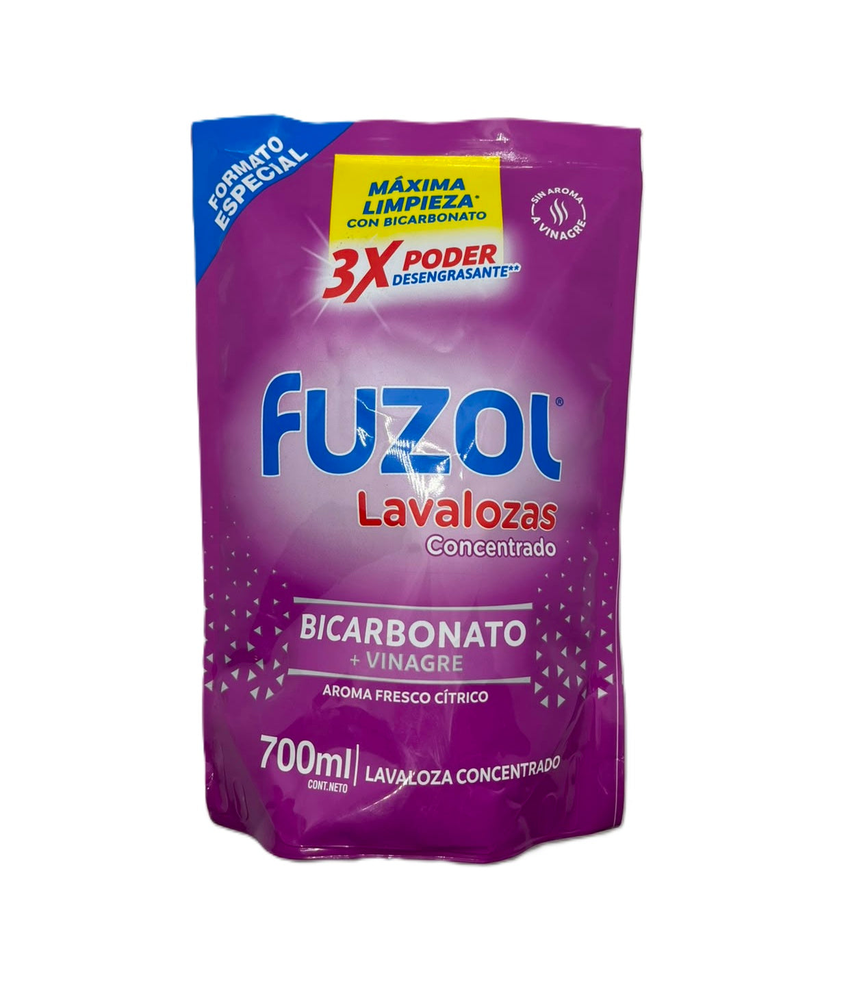 Lavalozas Fuzol Bicarbonato + Vinagre 700 ml