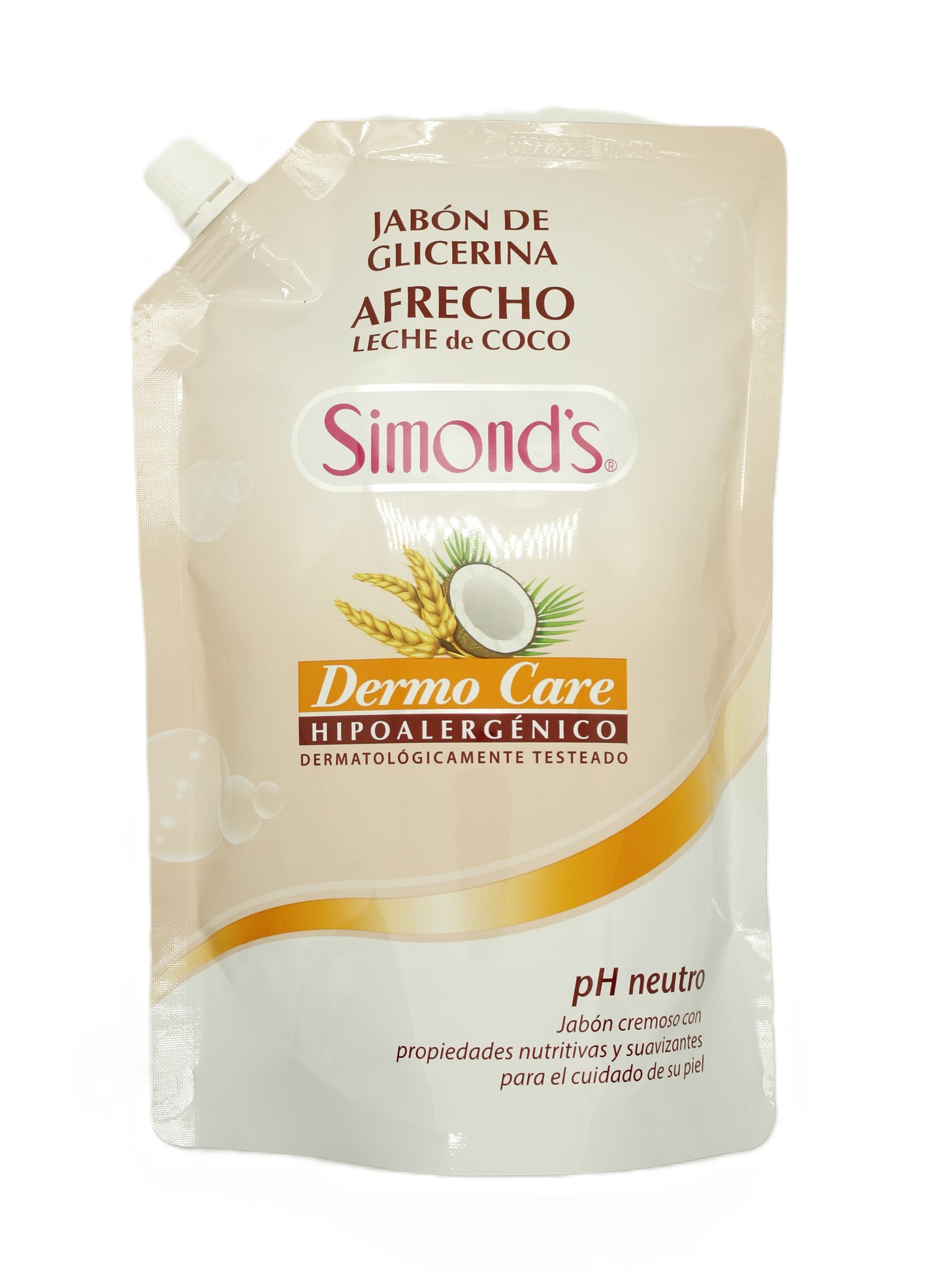 Jabon Simond's Afrecho Leche de Coco 750ml