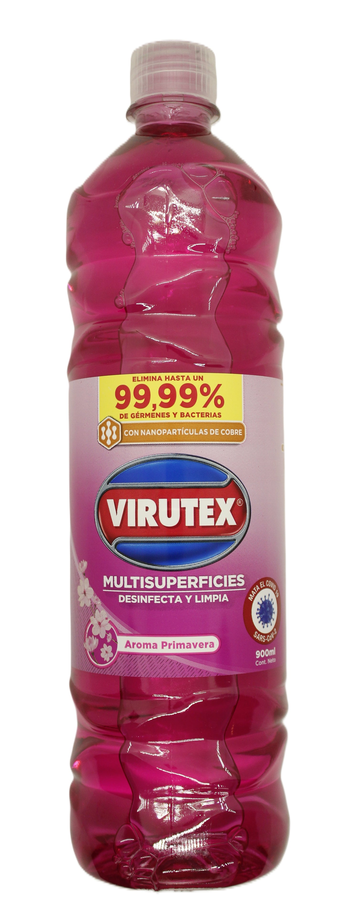 Limpiapisos y Desinfectante Virutex Aroma Primavera 900ml