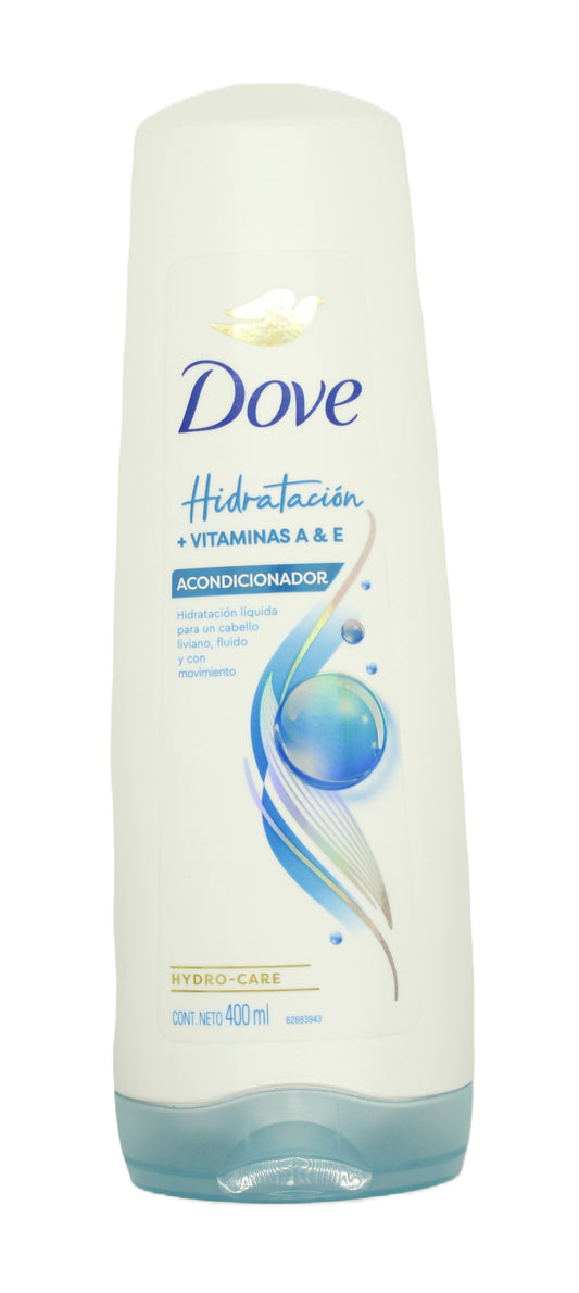 Acondicionador Dove Hidratación + Vitaminas A & E 400ml