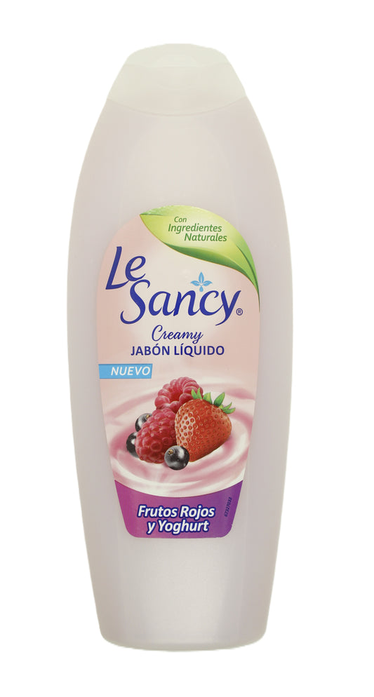 Jabón Le Sancy Frutos Rojos y Yoghurt 750ml