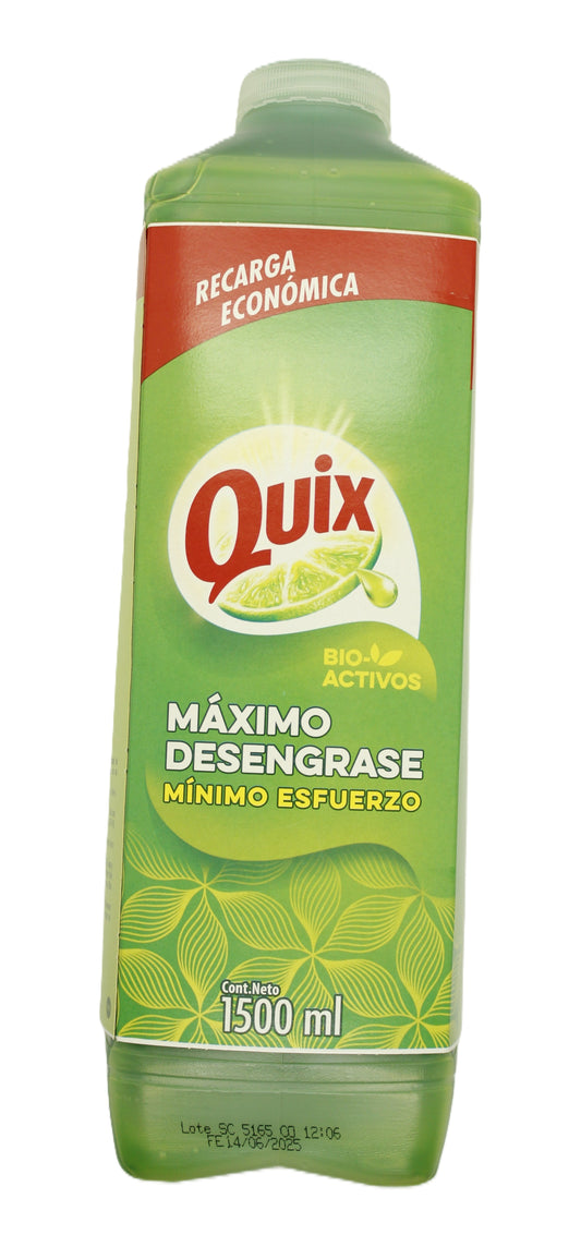 Recarga Quix Máximo Desengrase 1.5L
