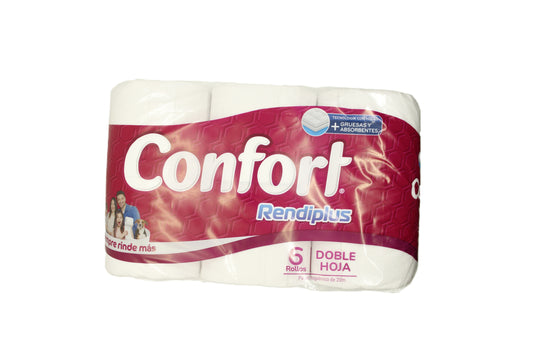 Confort Rendiplus Pack 6 rollos 20m c/u