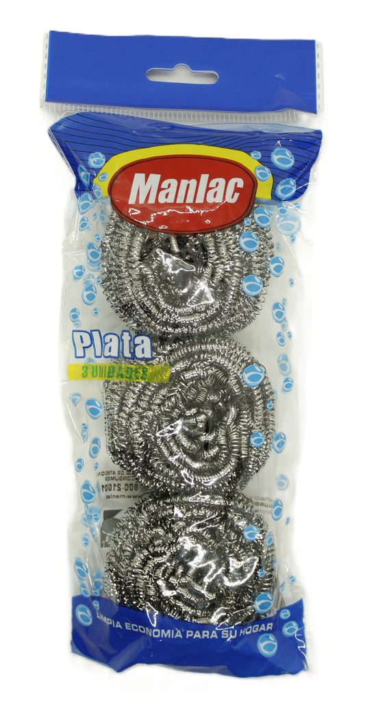Pack x3 Virutilla Gruesa Manlac