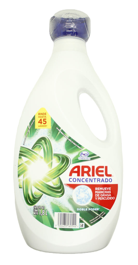 Detergente Ariel Concentrado 1,8L