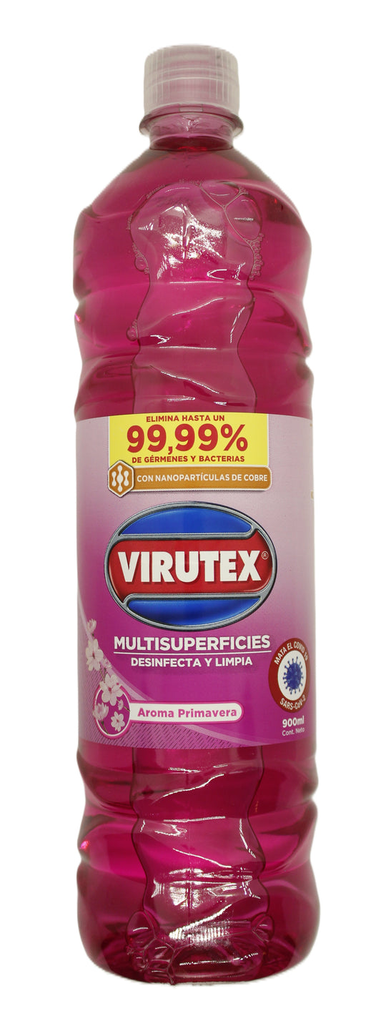 Limpiapisos y Desinfectante Virutex Aroma Primavera 900ml