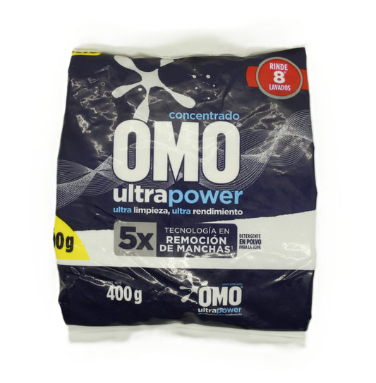 Omo en polvo UltraPower 400g