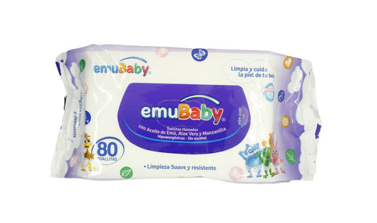 Pack Toalla Húmeda Emubaby 160 toallitas