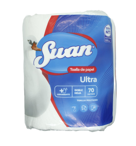 Toalla Absorvente Swan Doble Hoja 70m