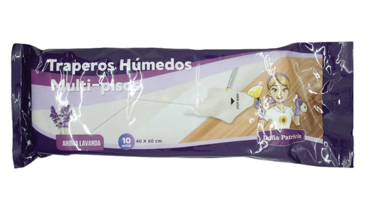 Trapero Humedo Doña Patricia Lavanda 10 Un